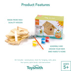 Beetle & Bee Build A Bird Bungalow, Backyard Birdhouse Kit