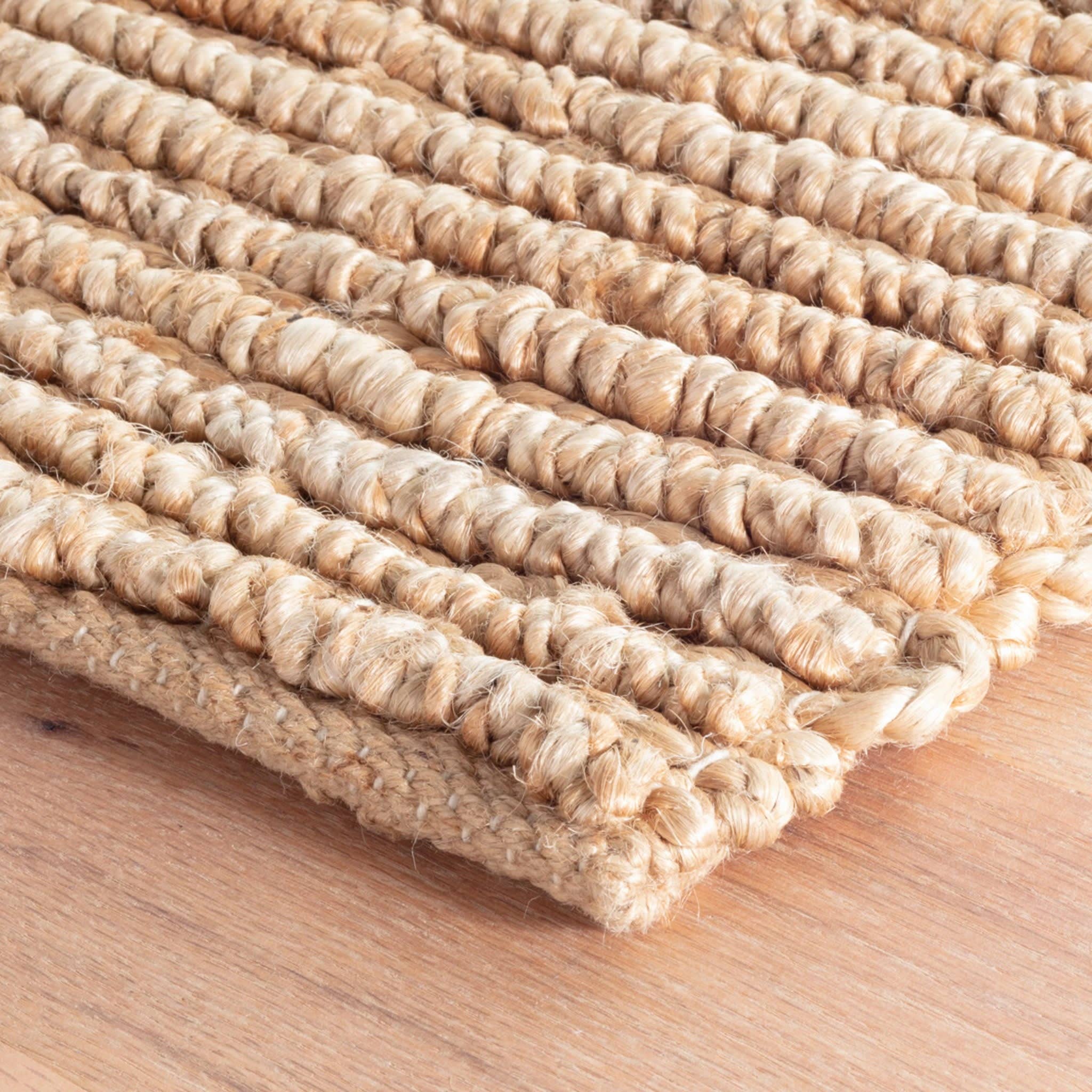 Dunes Handwoven Jute Rug | Natural: 2' x 3'