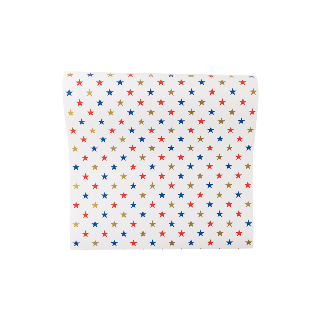 PLTBR61 - Small Multi Stars Paper Table Runner