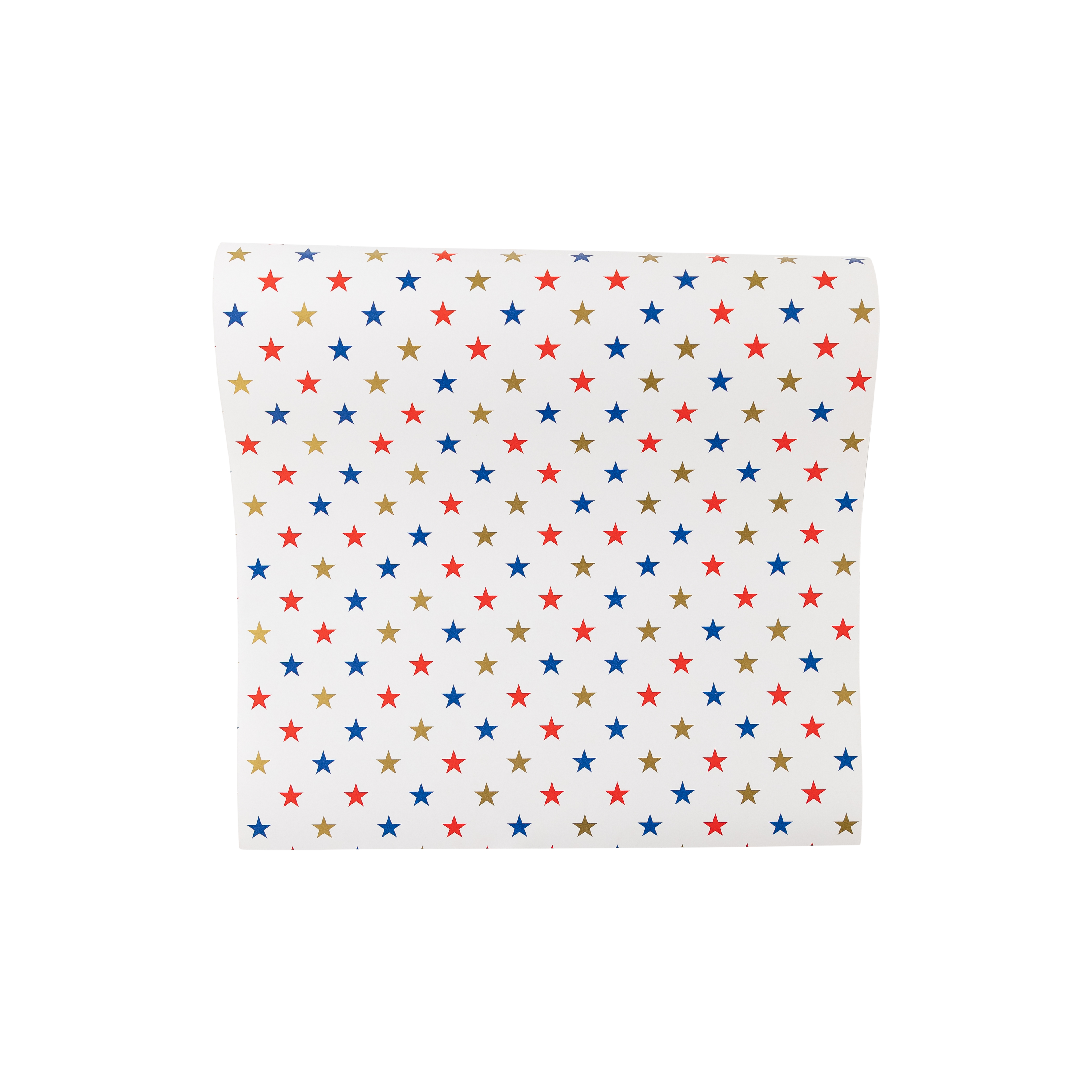 PLTBR61 - Small Multi Stars Paper Table Runner
