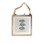 Three Blue Oysters: Dishtowel