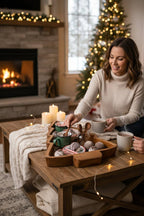 Large Christmas Tree Dough Bowl
