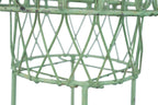 Metal Planter Basket-Green-12x15H-Willard