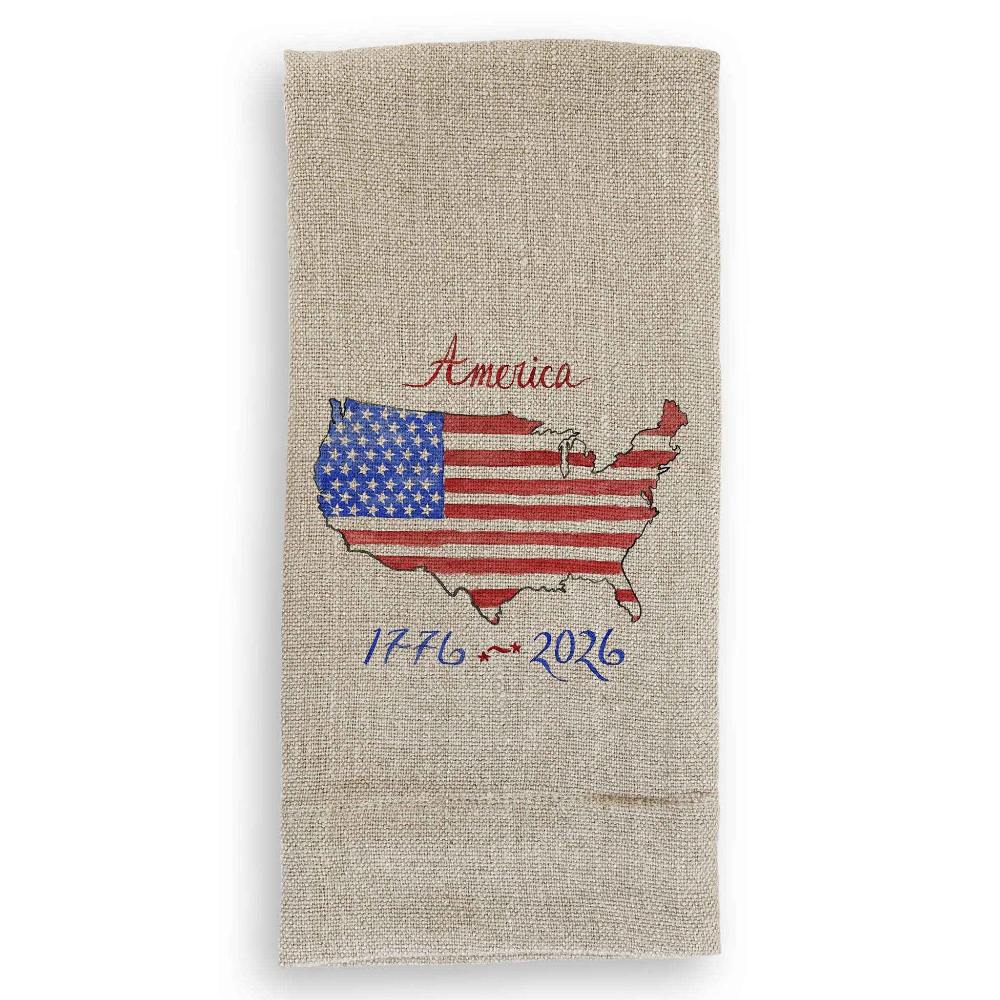 America the Beautiful: Dishtowel