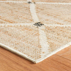 Kali Machine Washable Rug | Natural: 2' x 3'
