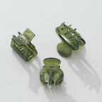 Jade Green Mini - Assorted Claw Clips: Assorted