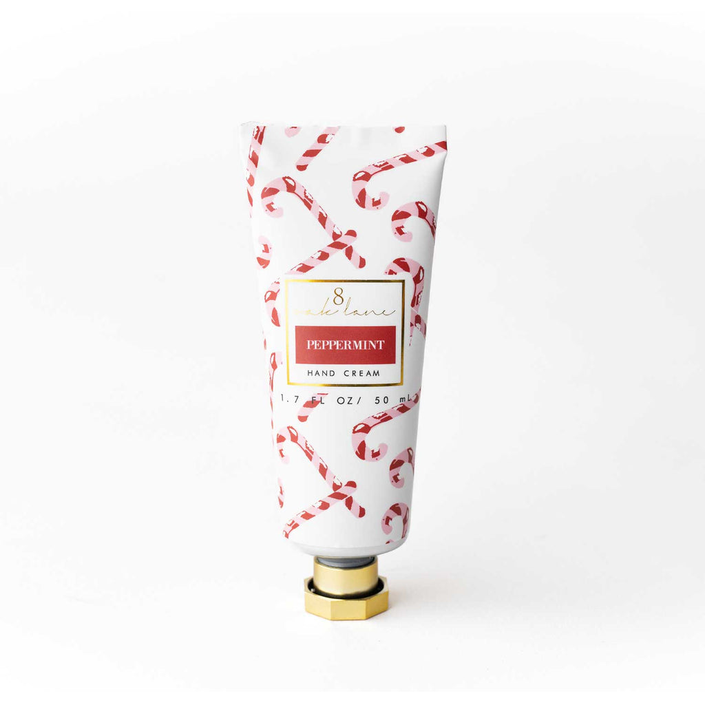 Peppermint Candy Cane Travel Hand Cream, 50ml