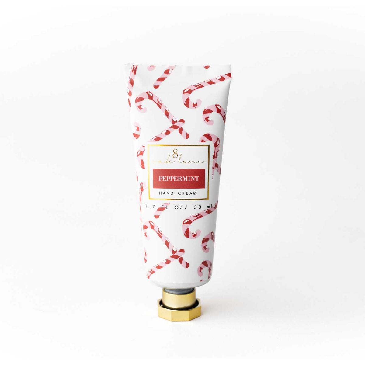 Peppermint Candy Cane Travel Hand Cream, 50ml