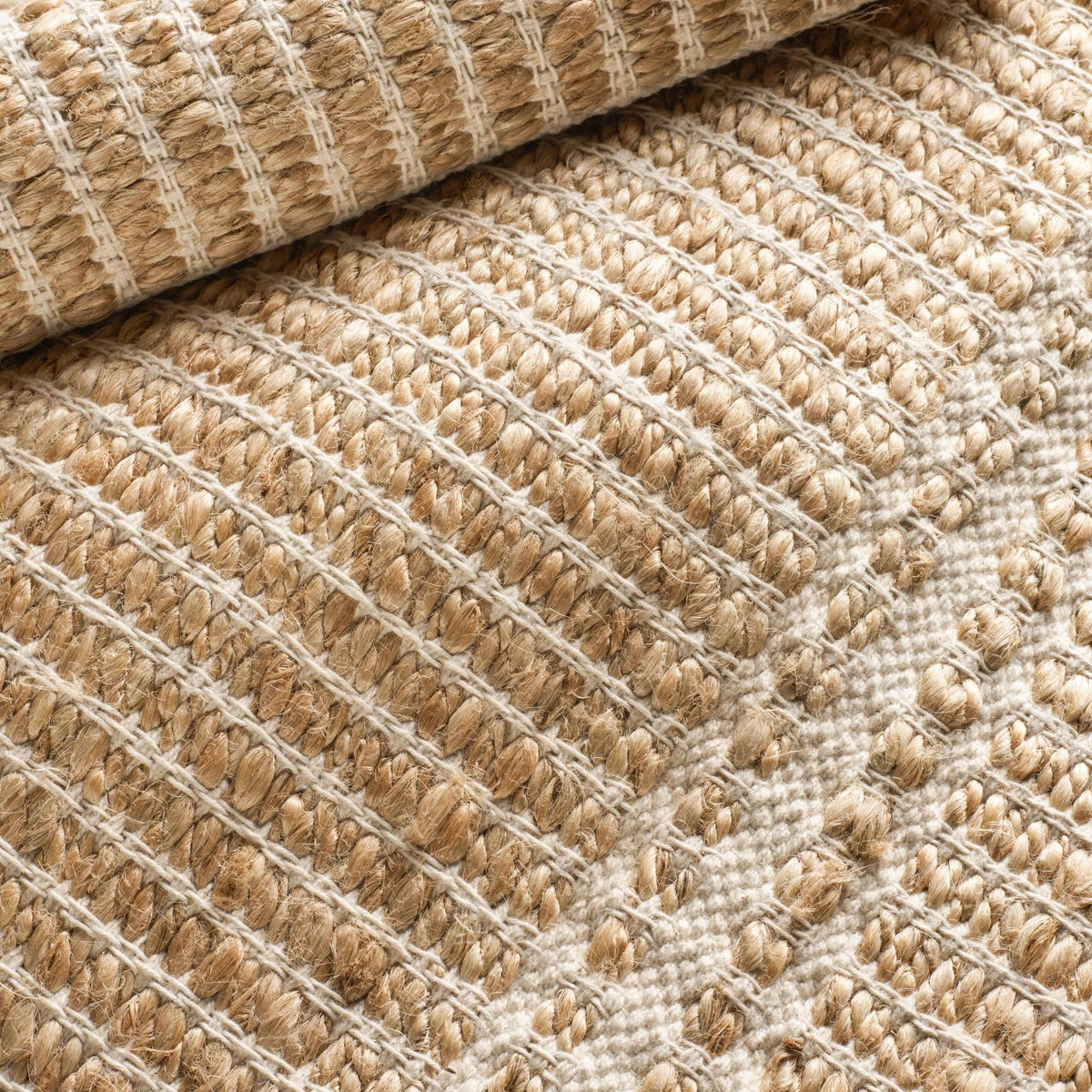 Arbor Handwoven Jute Rug | Ivory: 2' x 3'