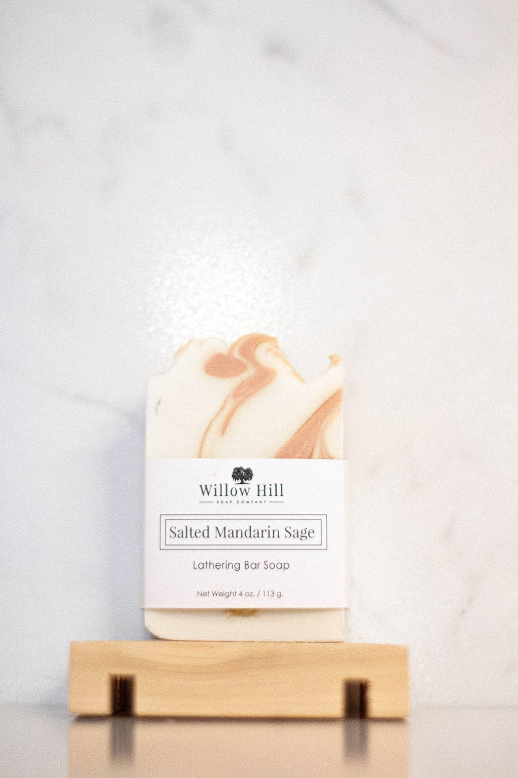 Salted Mandarin Sage Bar Soap