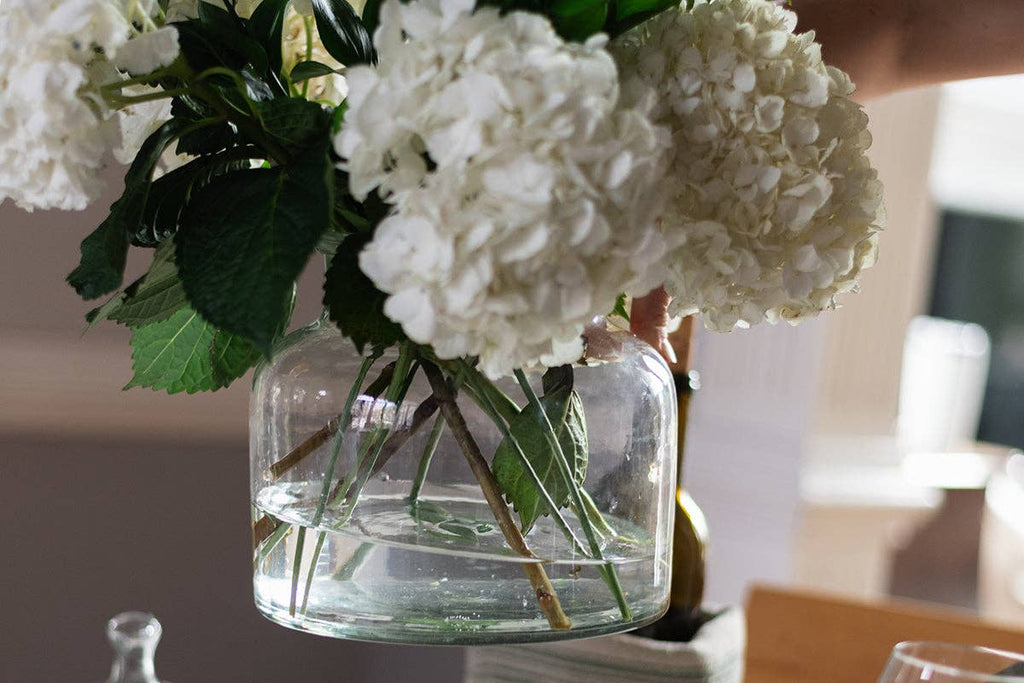 Clear Bloom Vase