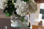Clear Bloom Vase