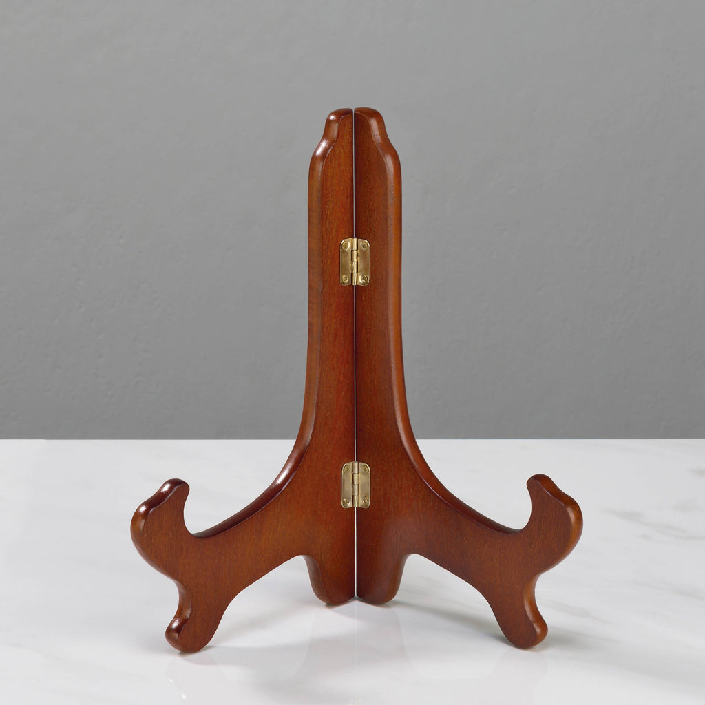 Wooden Easels (Basic Packaging = UPC tag only): Walnut / 9"