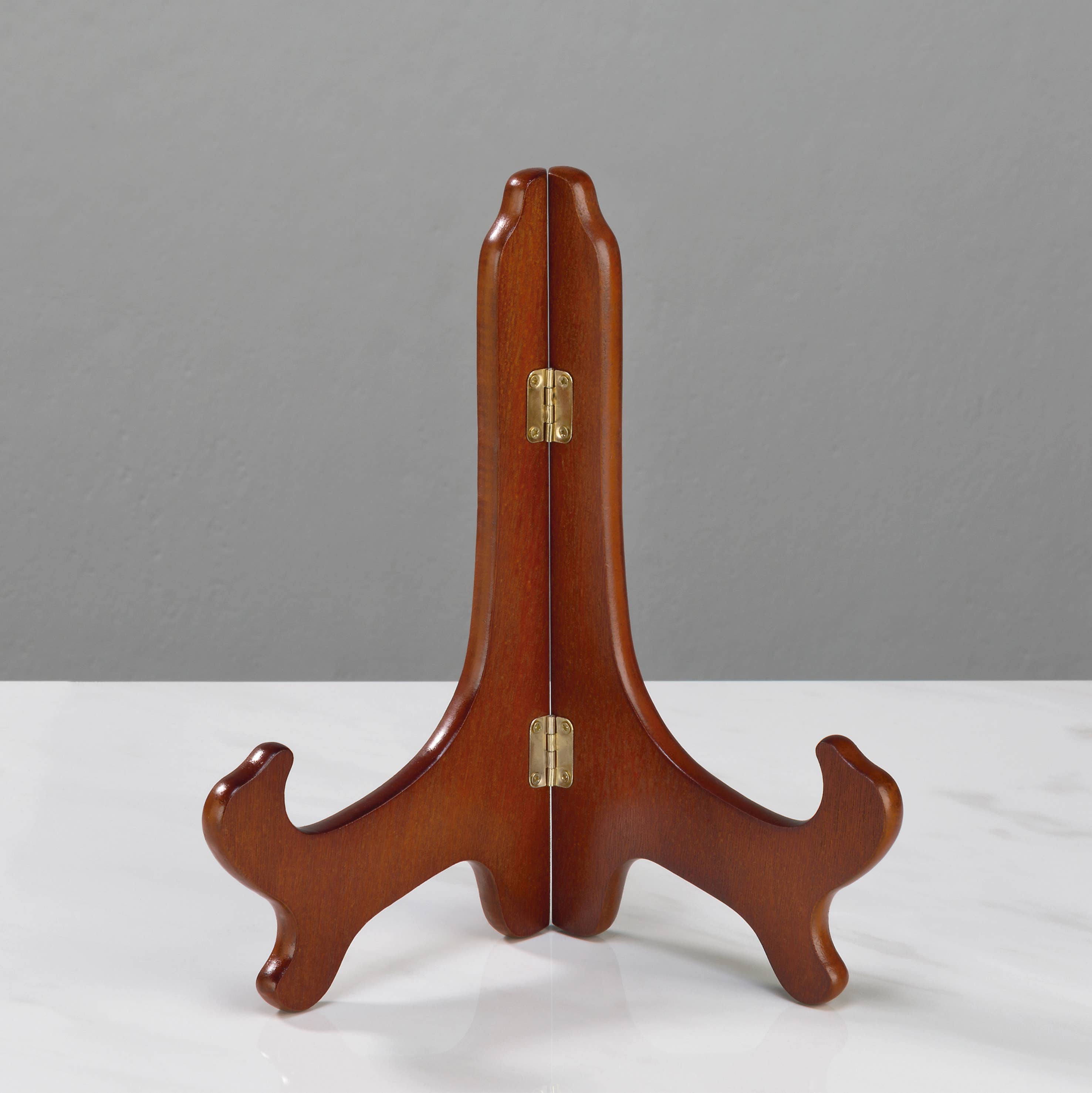 Wooden Easels (Basic Packaging = UPC tag only): Walnut / 7"