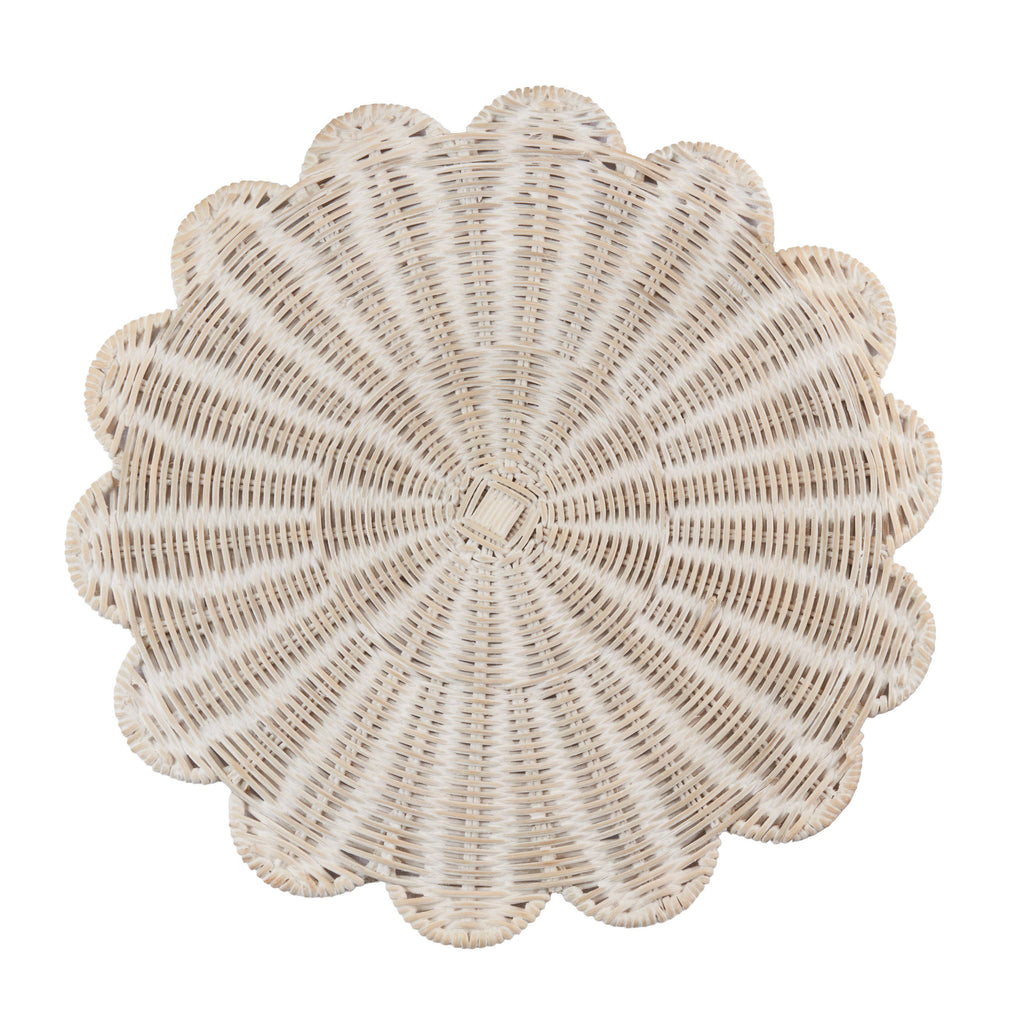 Rattan Charger Placemats: Natural / 15"