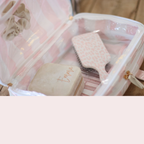 Waterproof Cosmetic Case PVC Make up Bag : Navy