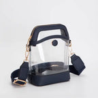 Game Day Stadium Button Style Clear Bags: Gold