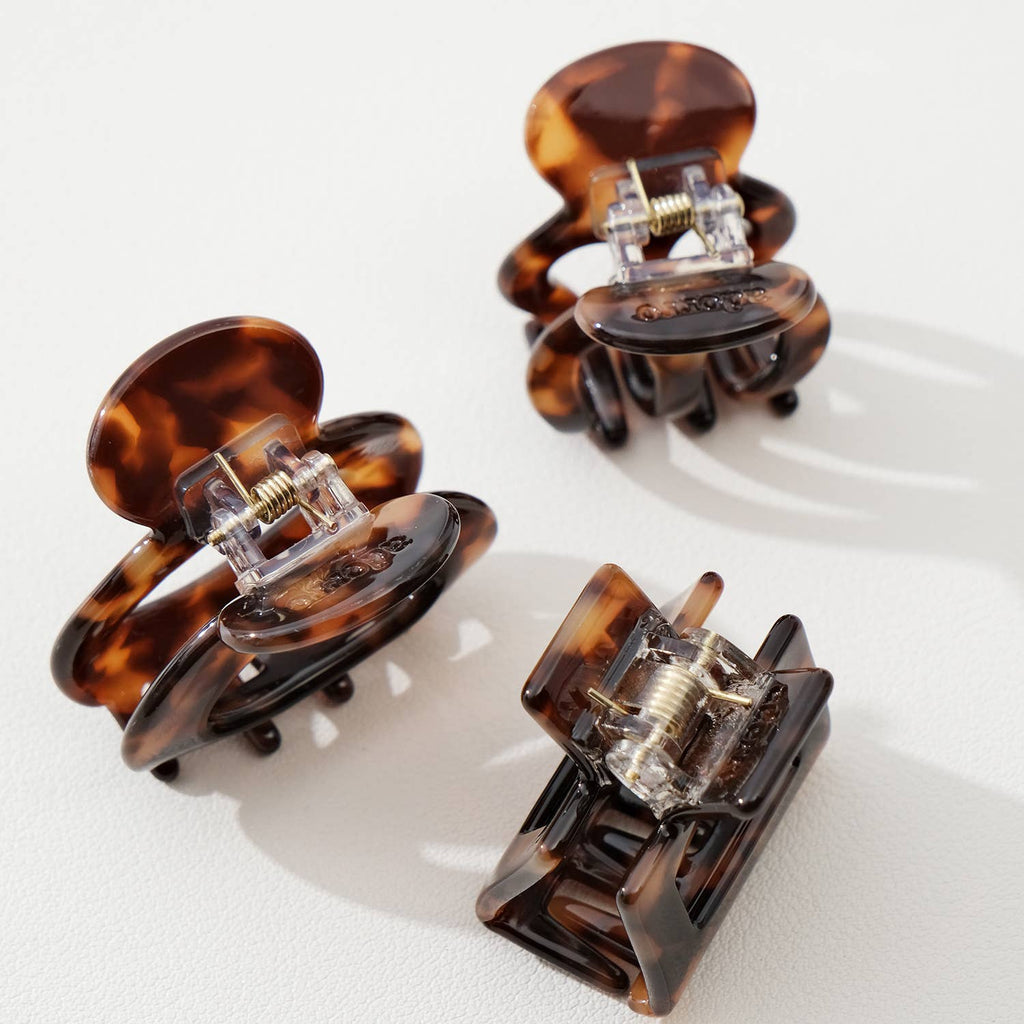 Deep Tortoise Mini - Assorted Claw Clips: Assorted