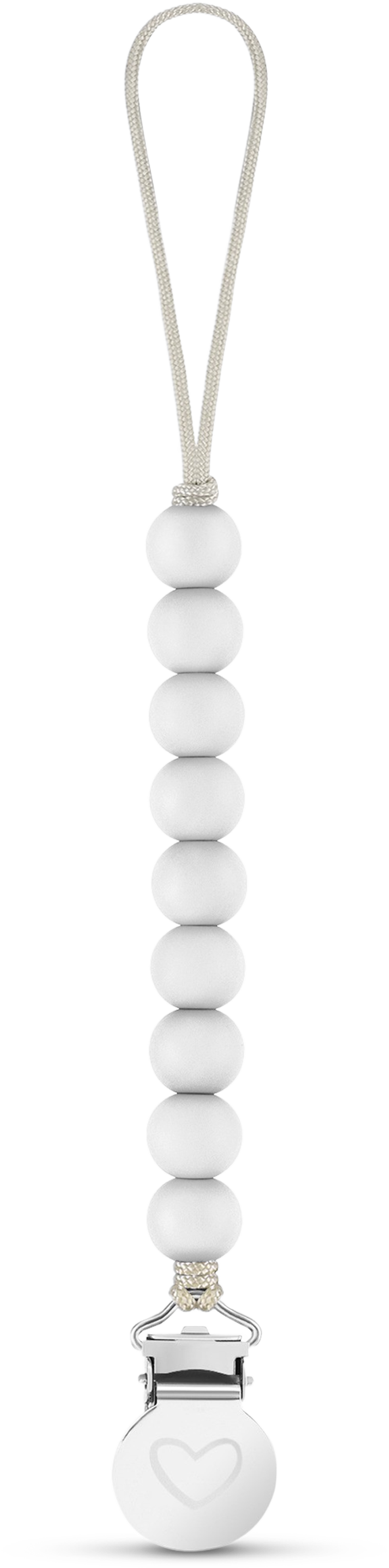 Lulababe Pacifier Clip: Sky Blue