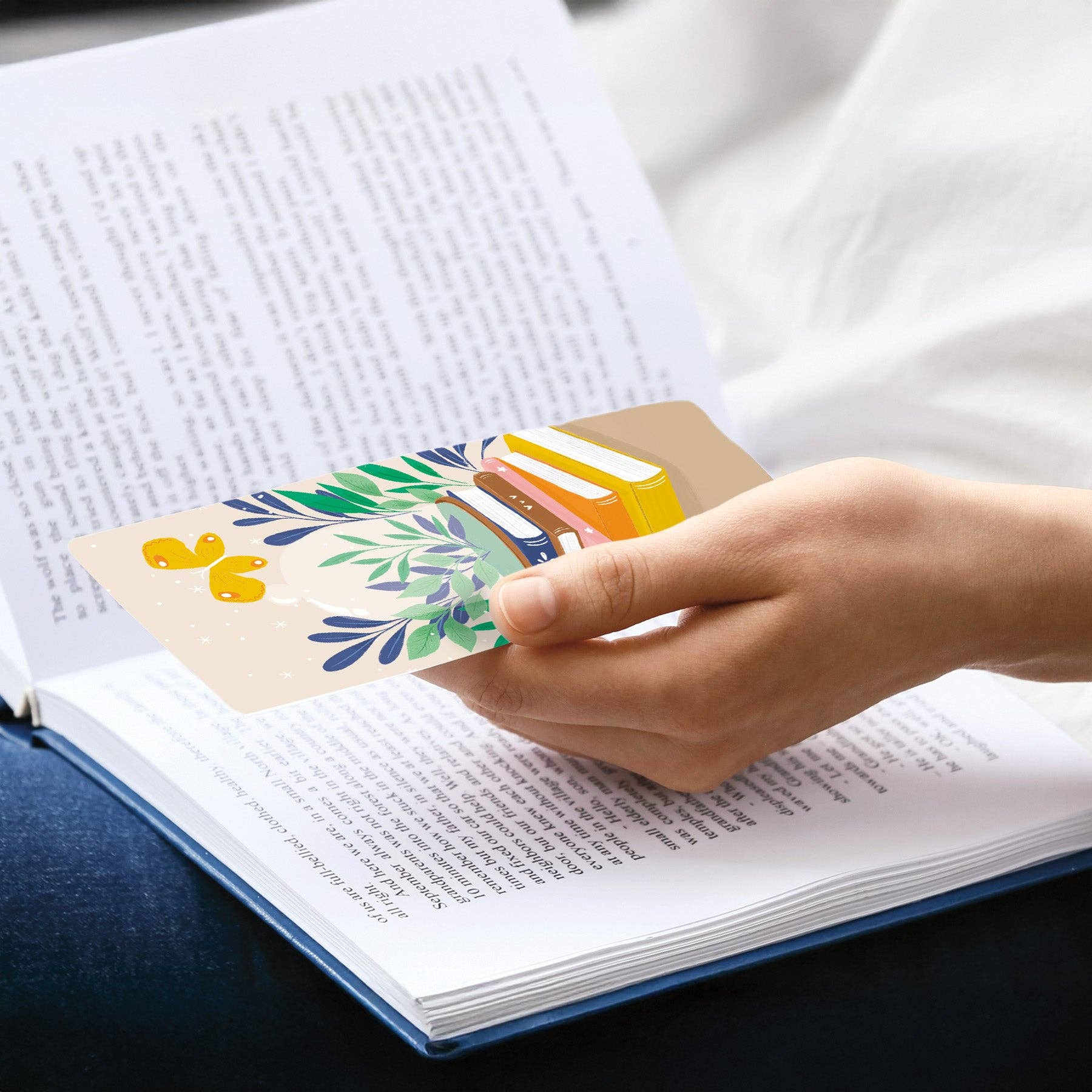 Books & Plants Bookmark