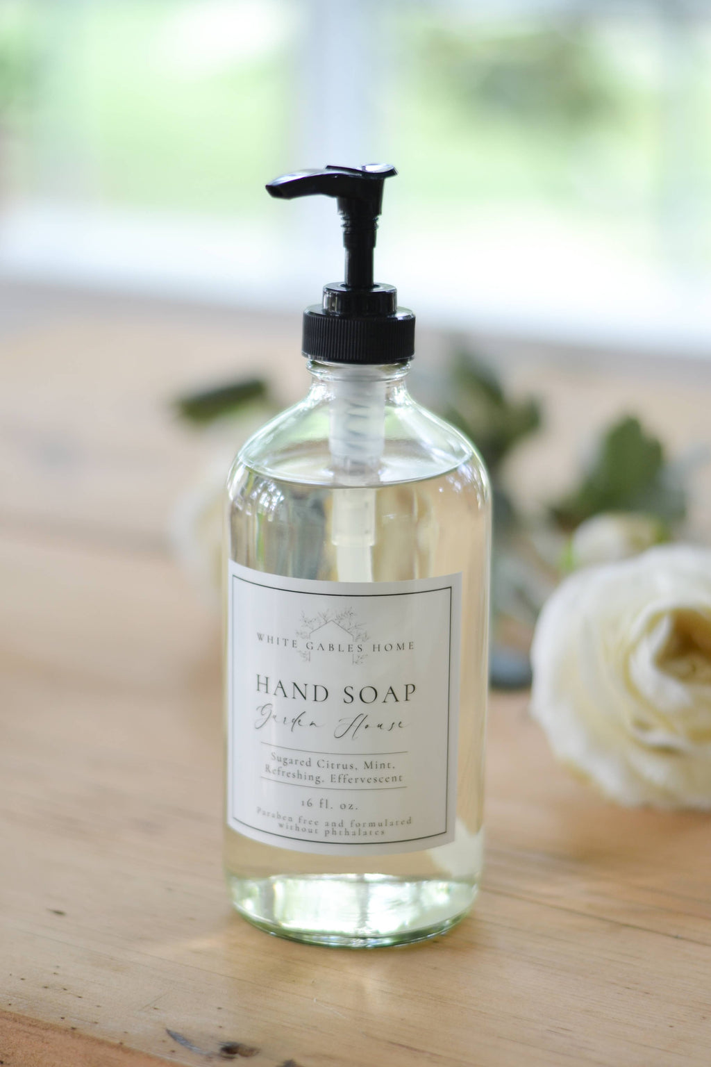 Garden House Hand Soap In Glass Jar