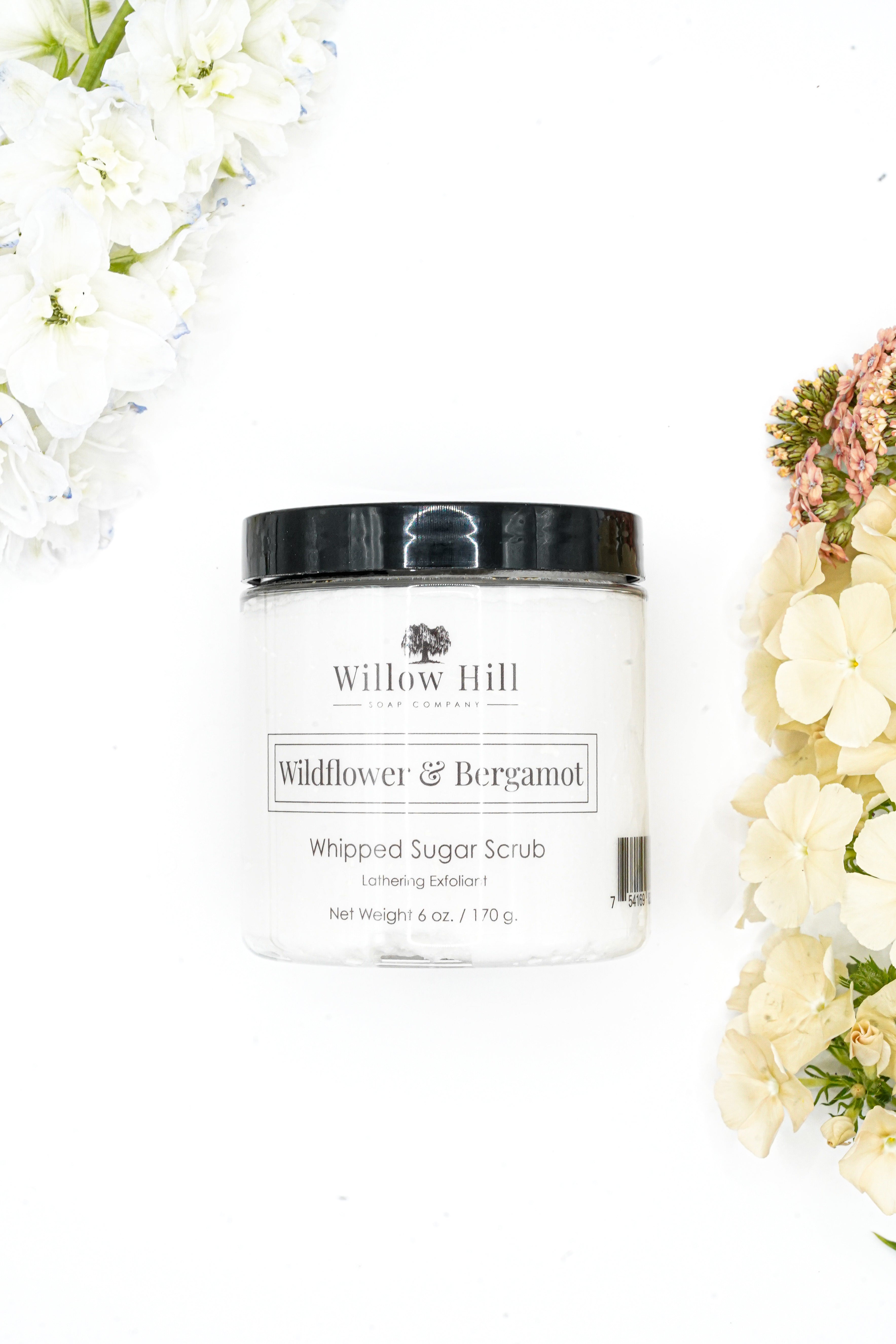 Wildflower & Bergamot Whipped Sugar Scrub