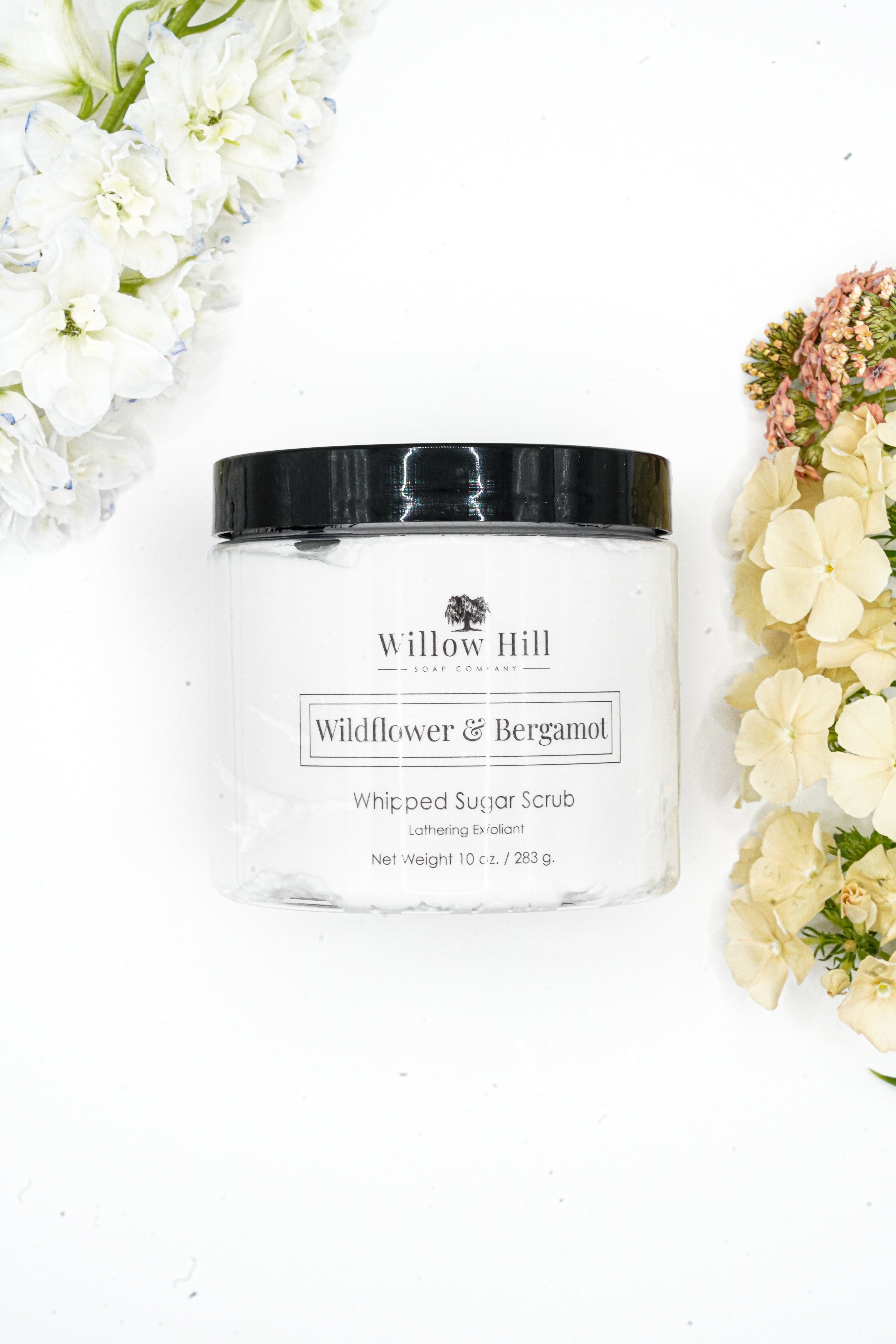 Wildflower & Bergamot Whipped Sugar Scrub