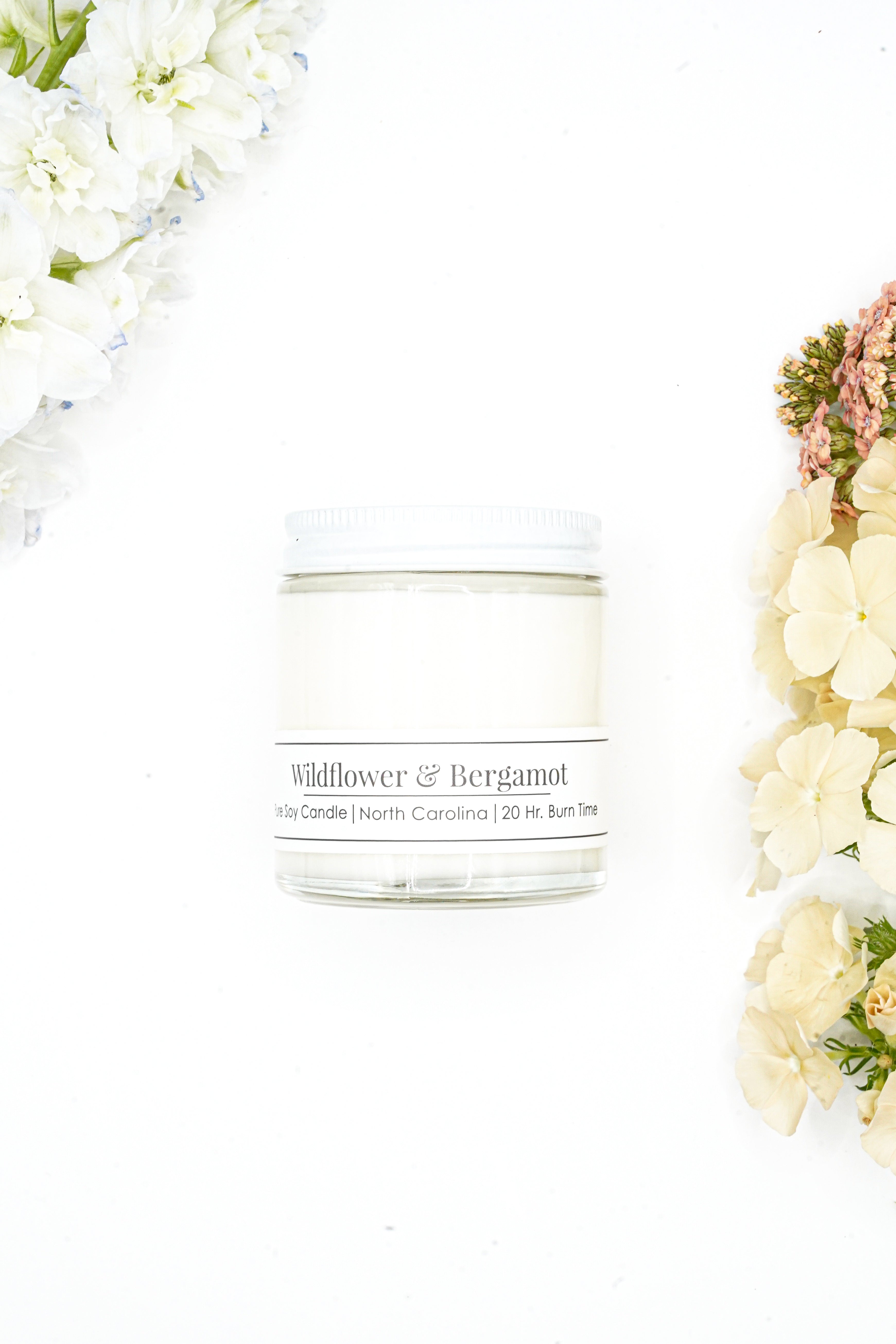 Wildflower & Bergamot 4 oz Candle