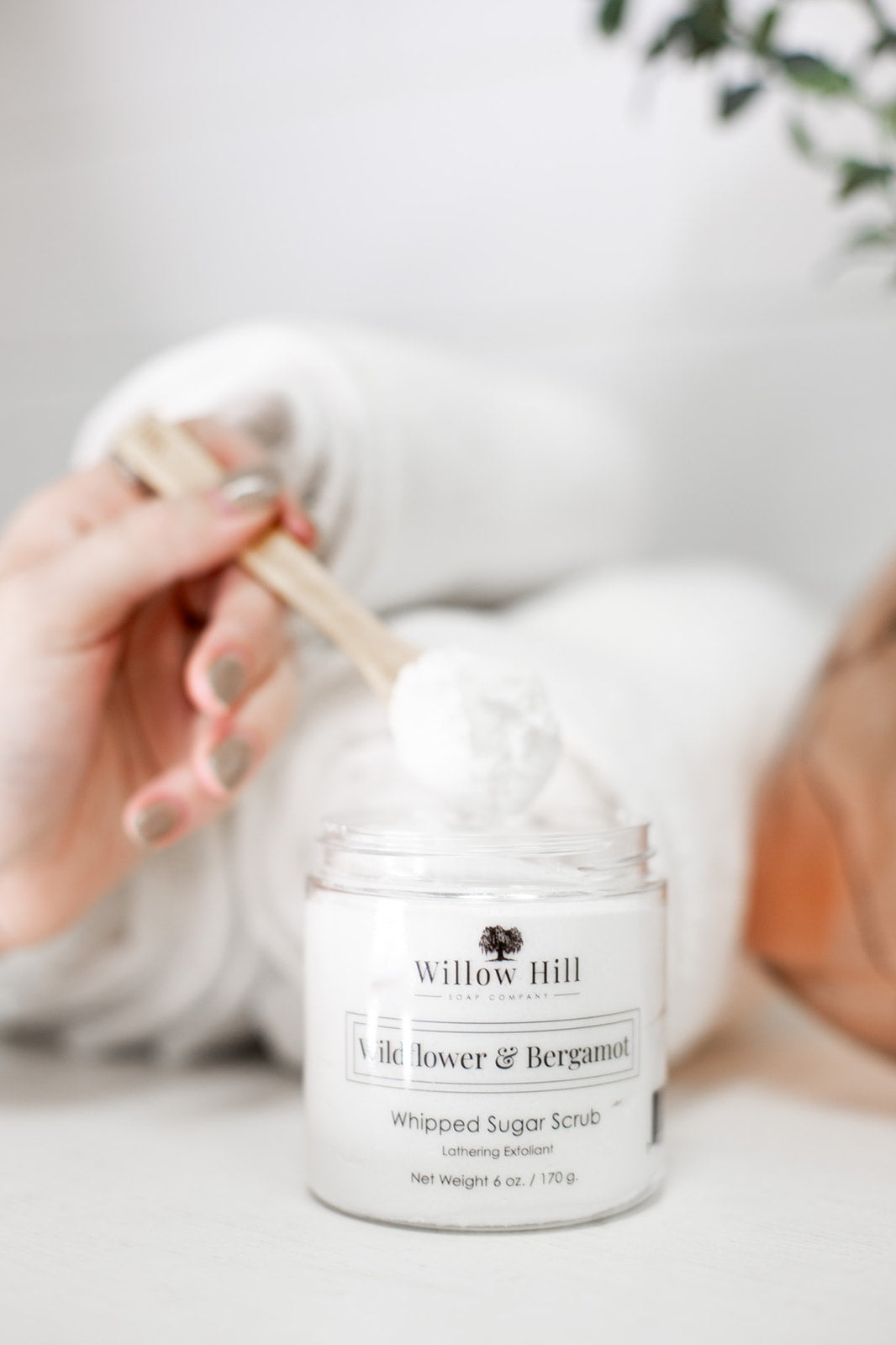 Wildflower & Bergamot Whipped Sugar Scrub