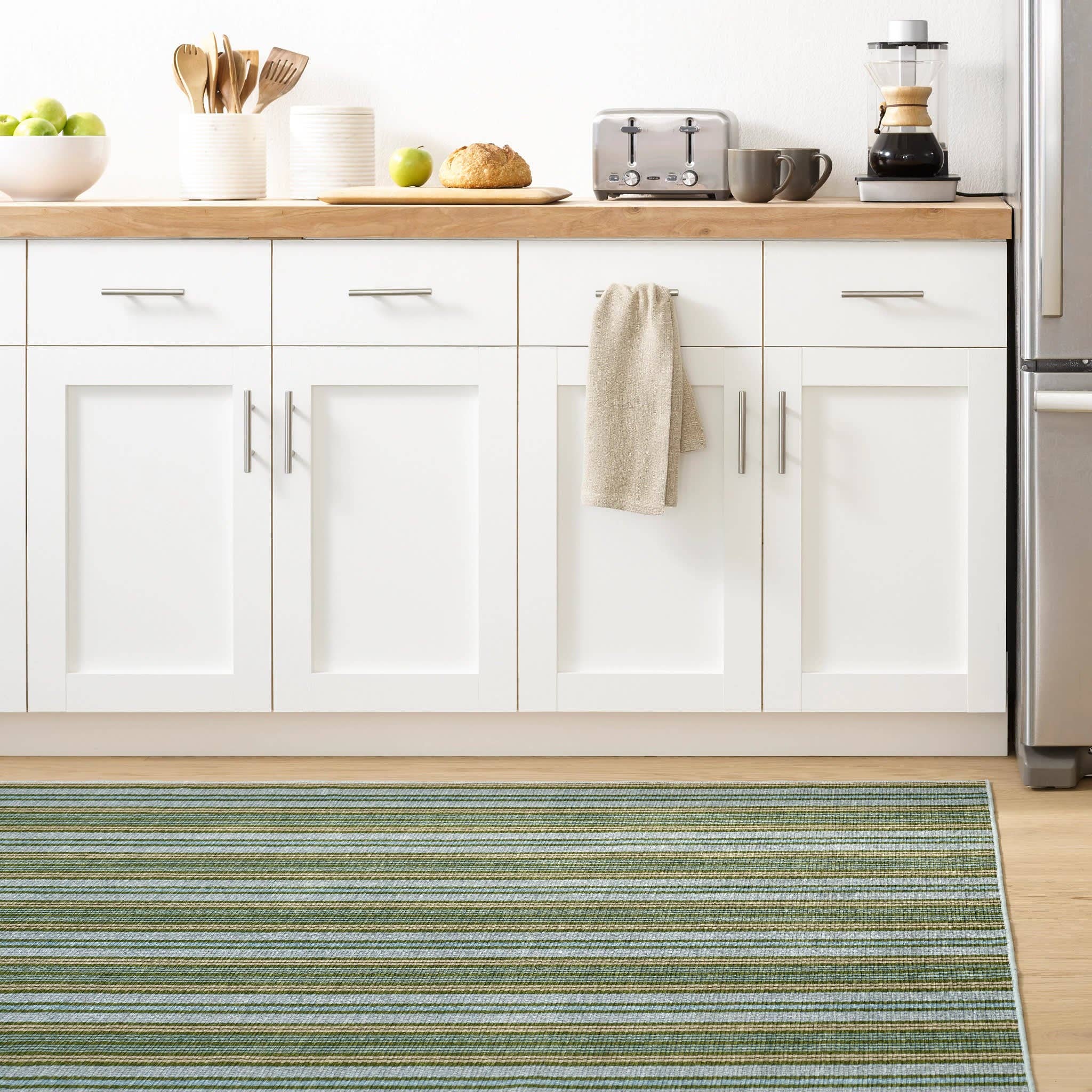 Caravan Stripe Machine Washable Rug | Multi: 2' x 3'