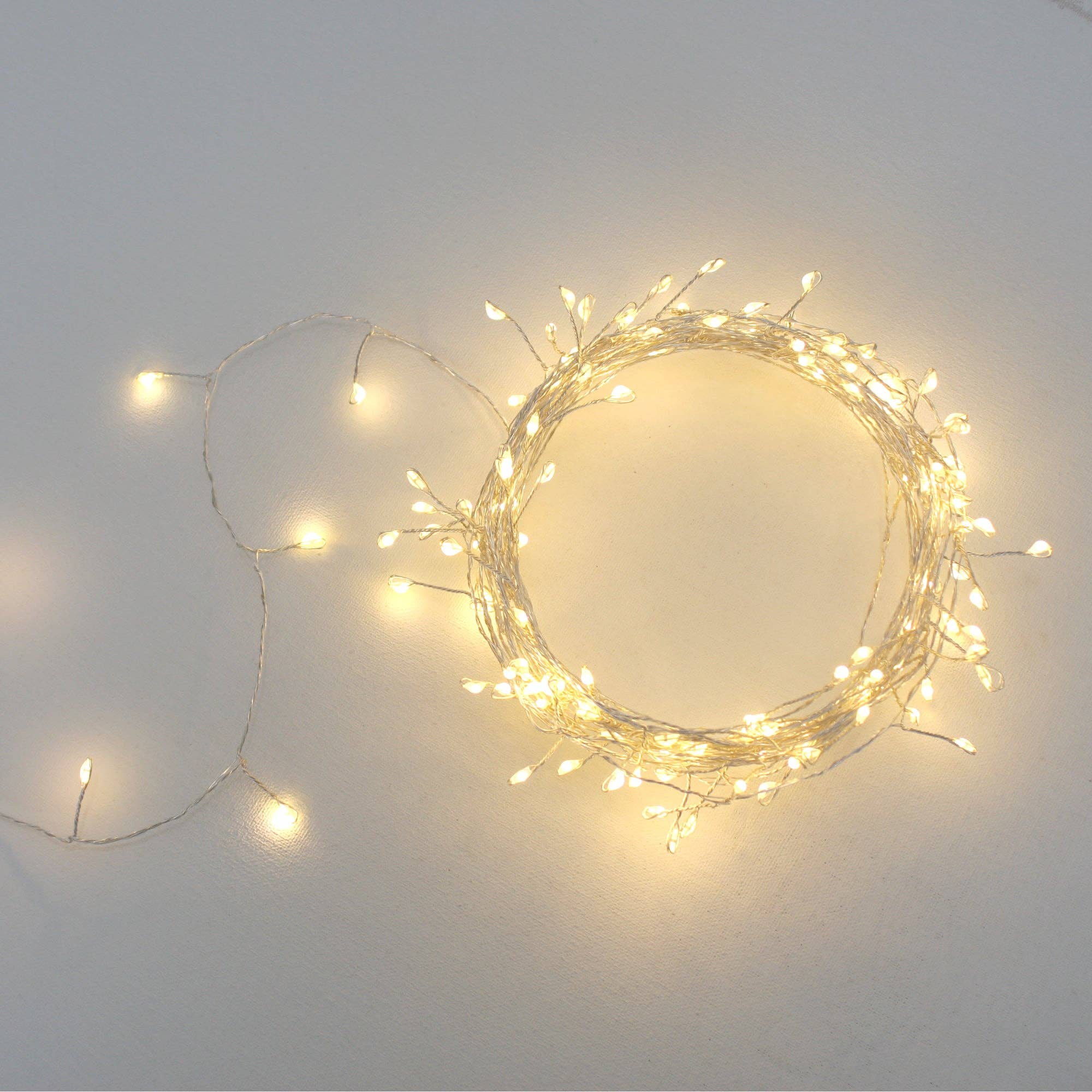 Cluster String Lights - Simple Battery LED Strings: Copper