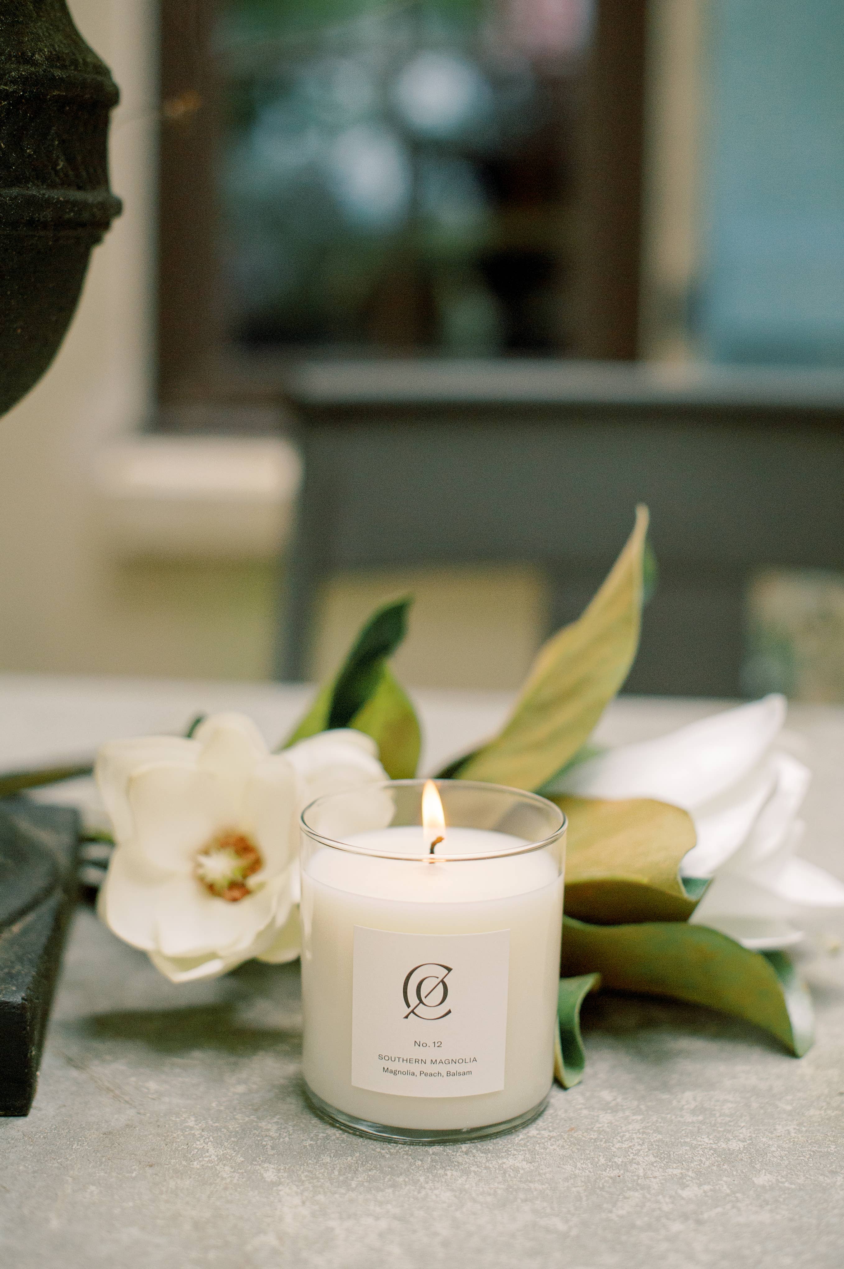 No. 12 Southern Magnolia Soy Candle: 9 oz.