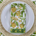 Napkin Lemon, Set of 4