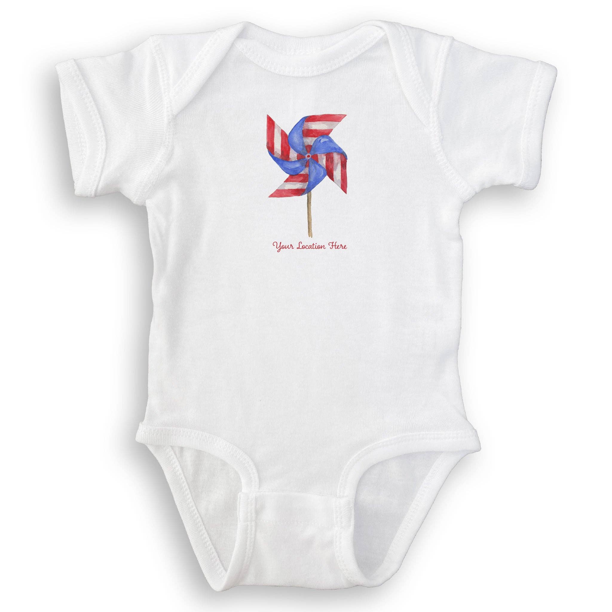 Pinwheel with Location: Dishtowel