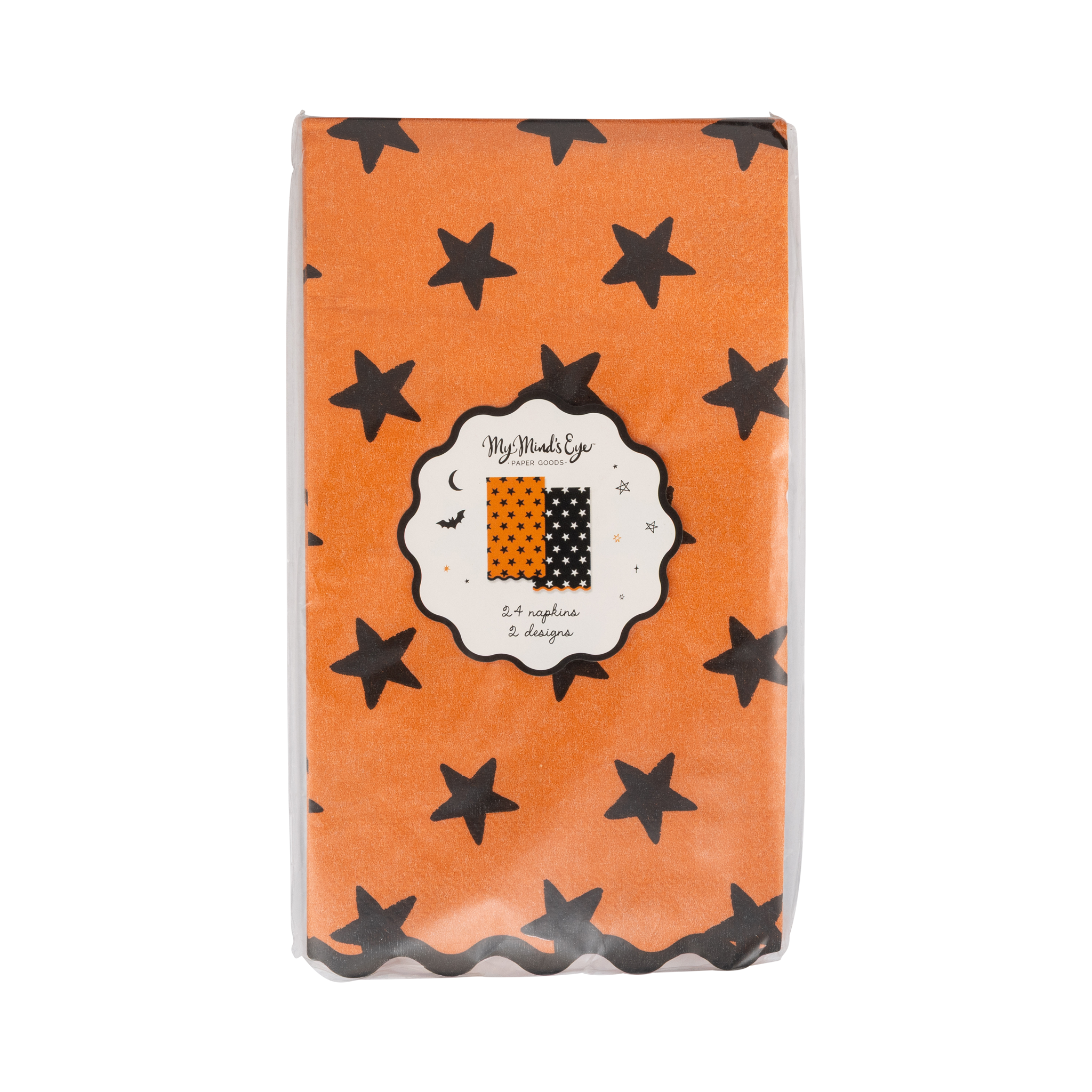 VHP1337 - Vintage Halloween Stars Dinner Napkin Set