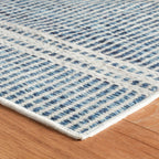 Malta Machine Washable Rug | Blue: 2' x 3'