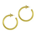 ST. TROPEZ HOOP EARRINGS: Gold