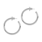 MARIGOT HOOP EARRINGS: Silver