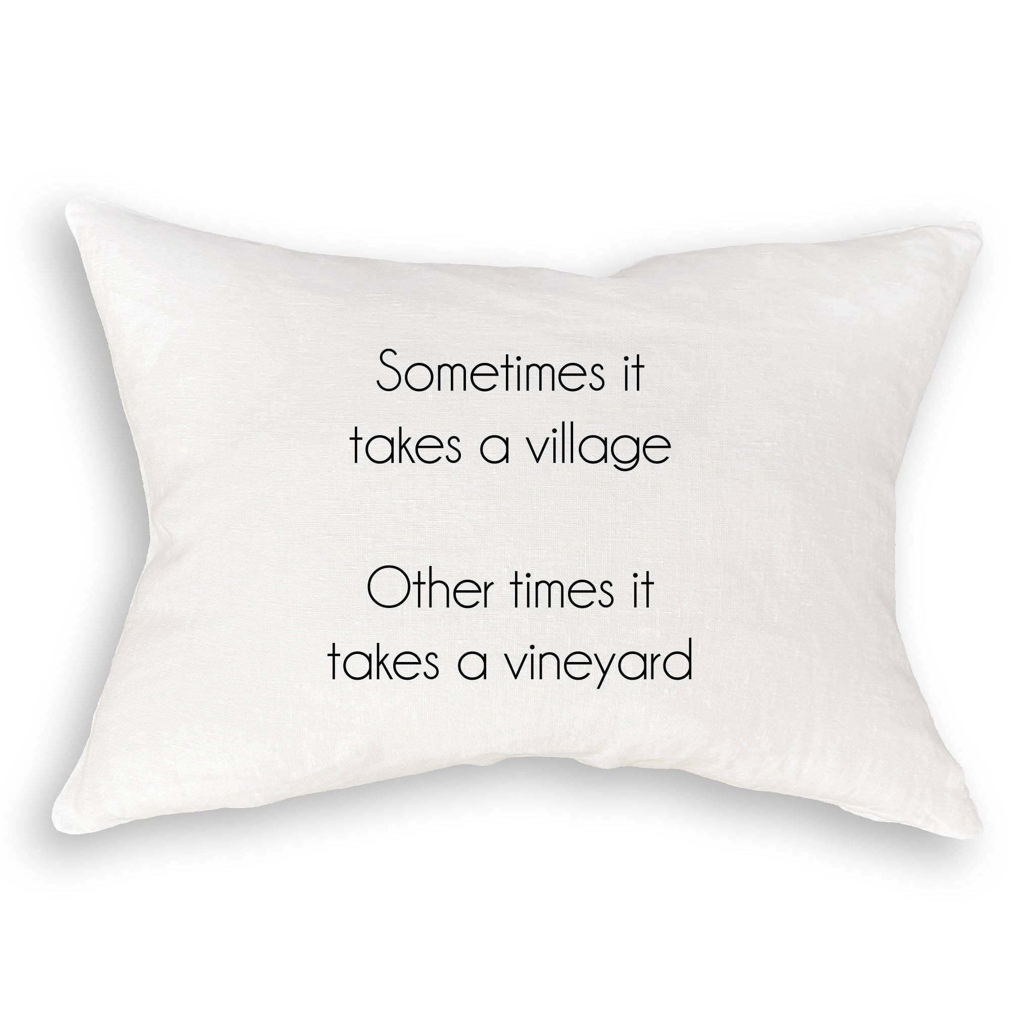 It Takes a Vineyard: Dishtowel