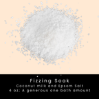 Santa Fizzing Bath Salt – Peppermint Holiday Treat 🎅🏻