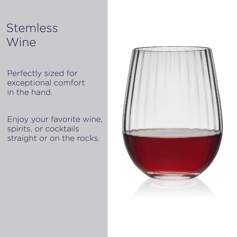 Mikasa Stemless Wine S4