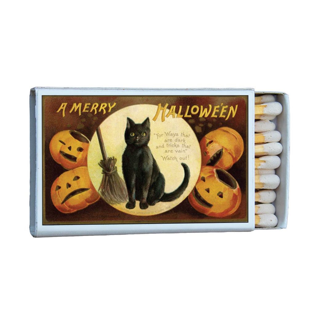 Matches • Halloween Black Cat • Home Decor for Candles
