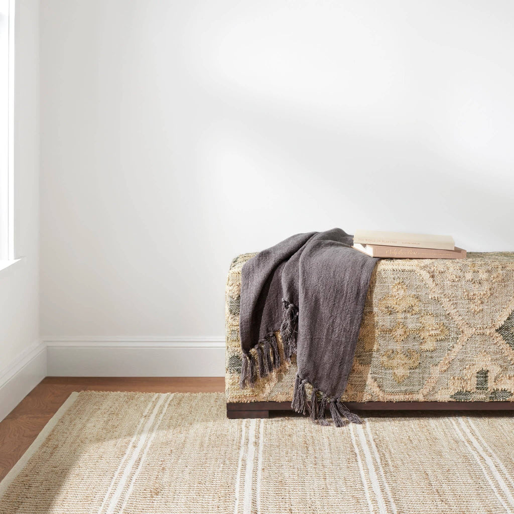 Arbor Handwoven Jute Rug | Ivory: 2' x 3'