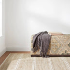 Arbor Handwoven Jute Rug | Ivory: 2' x 3'