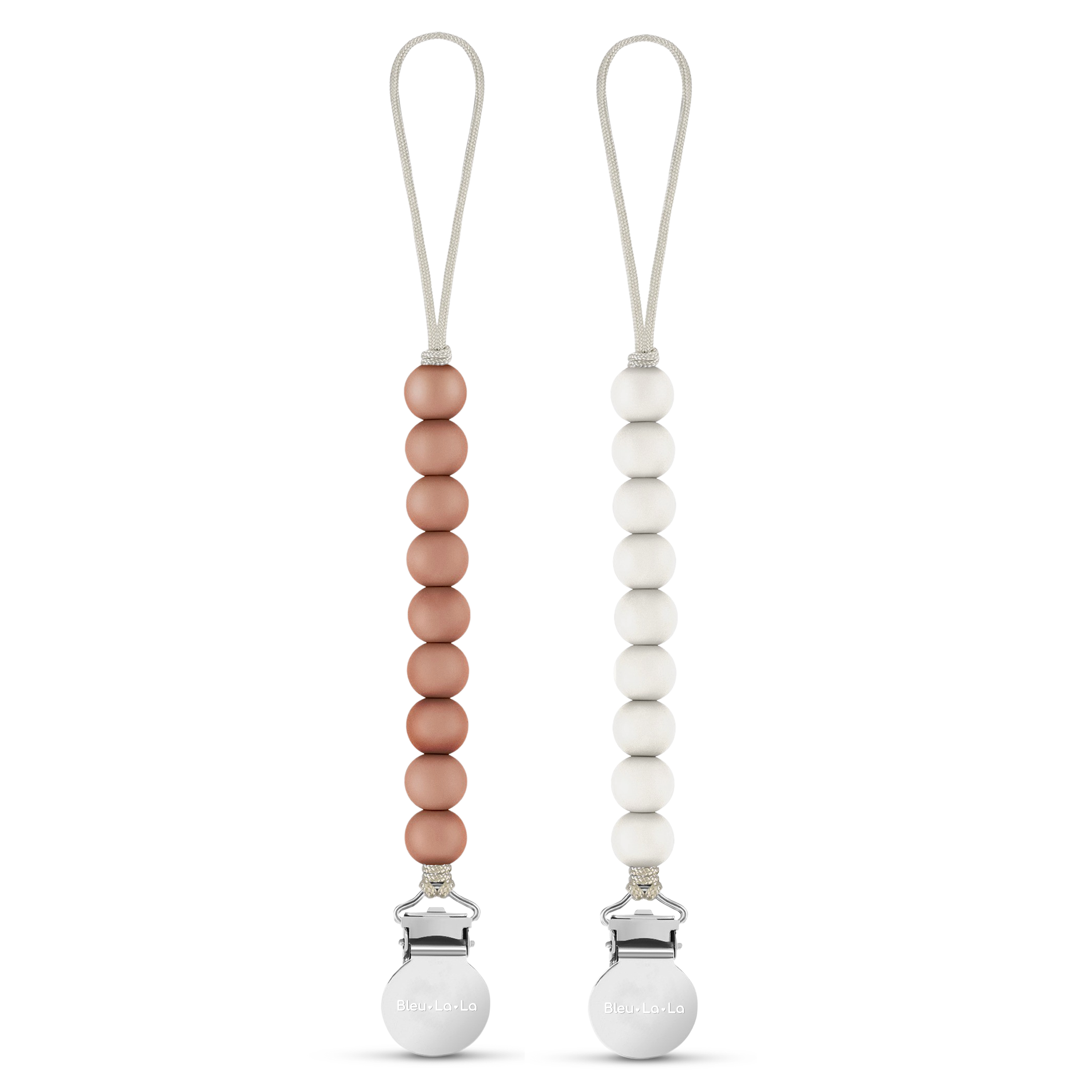 Lulababe Pacifier Clip: Ballet Slippers