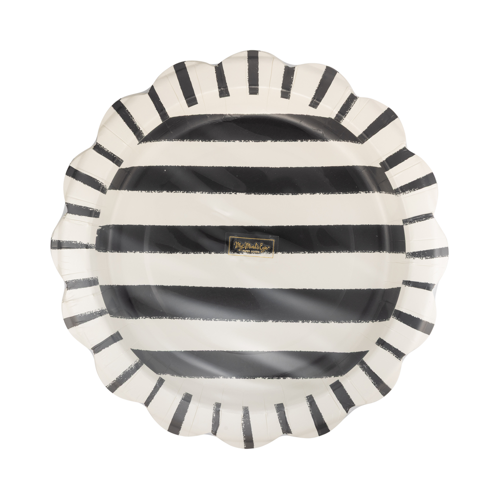 VHP1344 - Halloween Sketchy Stripes 11" Plate