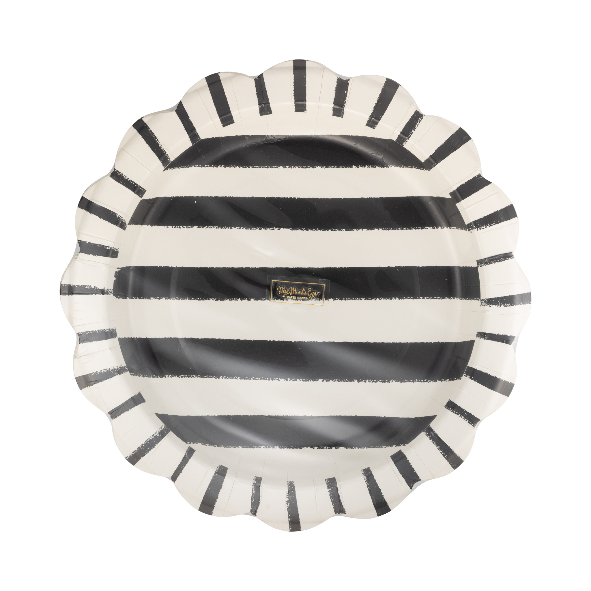 VHP1344 - Halloween Sketchy Stripes 11" Plate