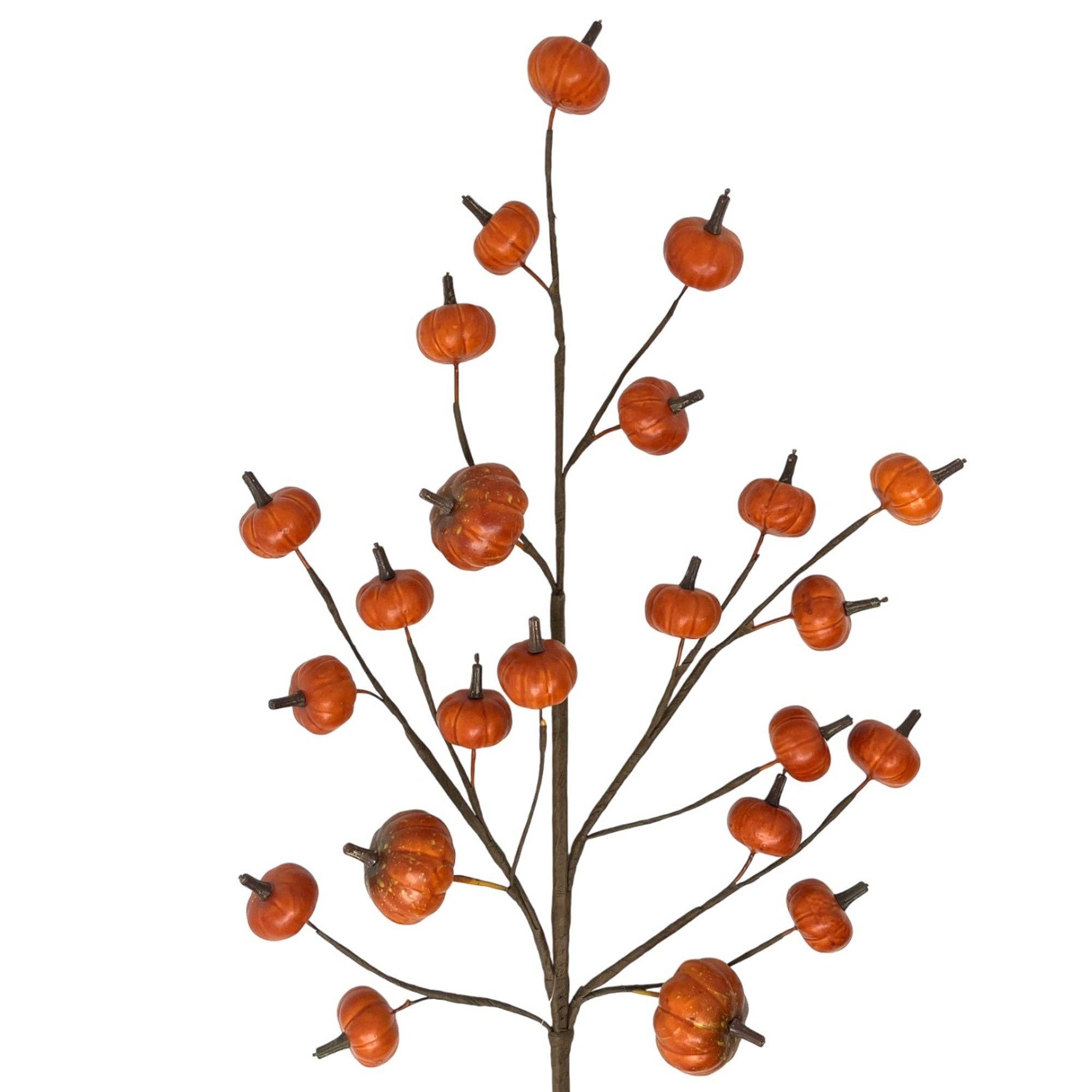 Mini Pumpkin Spray 31" w/ 23 pumpkins