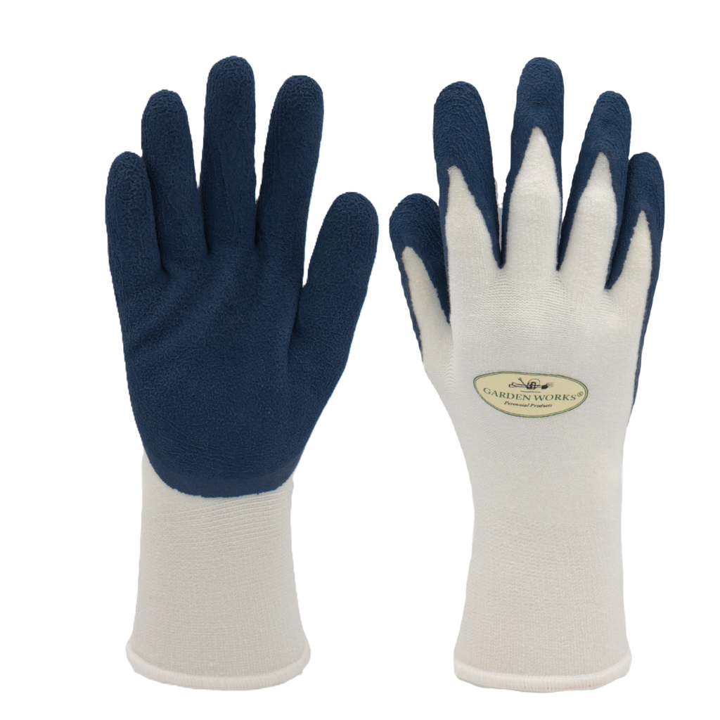 Bamboo Fit Gloves: Blue / Small