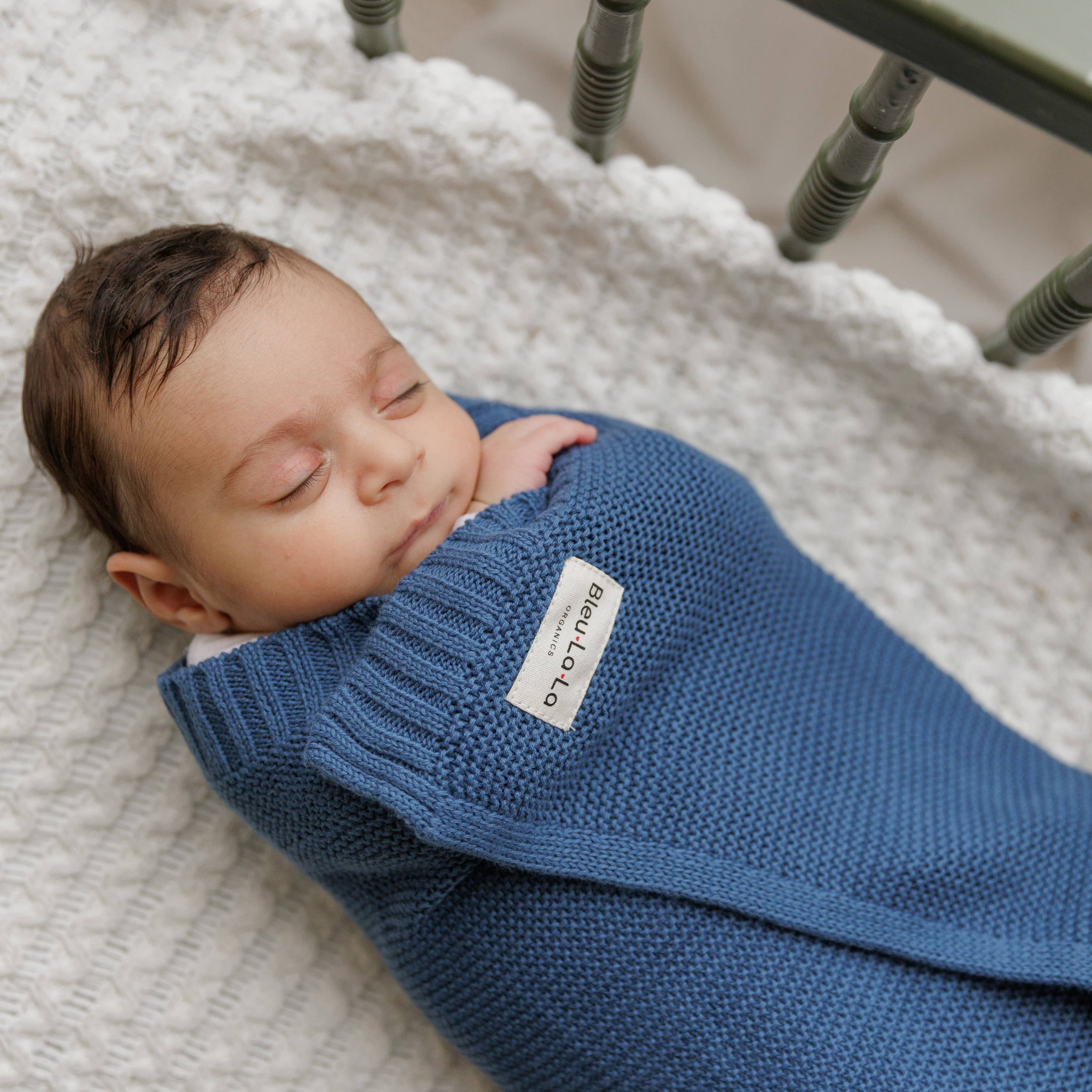 Baby Blanket: Colbalt